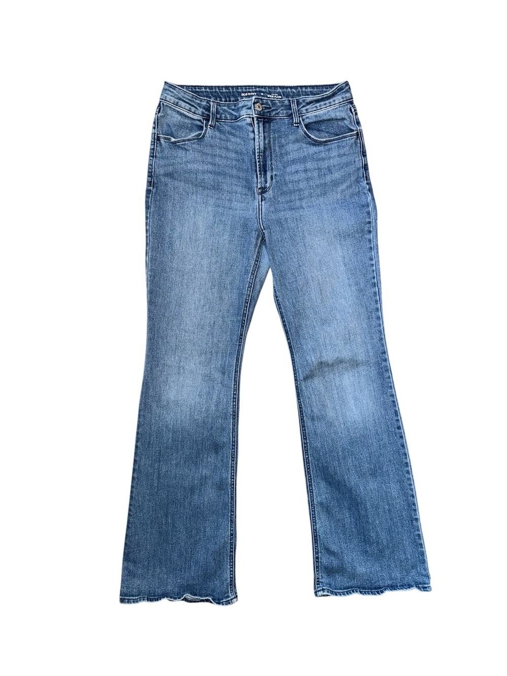 Old Navy Medium Blue Flare Jeans size 12